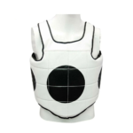Professional Taekwondo Chest Guard-White & Black